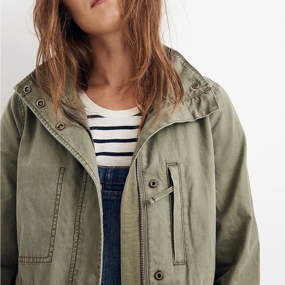 Madewell Army Green Passage Jacket